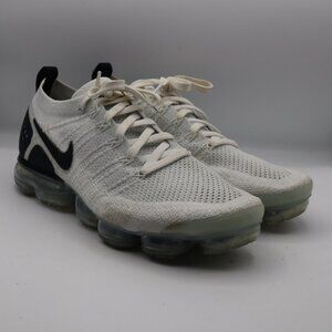 White Flyknit Sneakers Men Size 11 | Air Vapormax